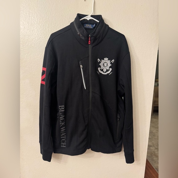 Pre-Owned Ralph Lauren Polo Men's XL BlackWatch Polo Team Jacket